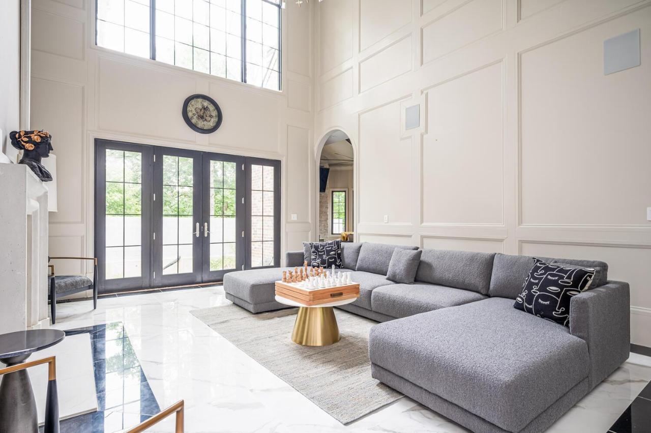 Adams Mansion, 10K Sqft, 7Bd/7Ba, 15Min To Airport Villa Atlanta Ngoại thất bức ảnh